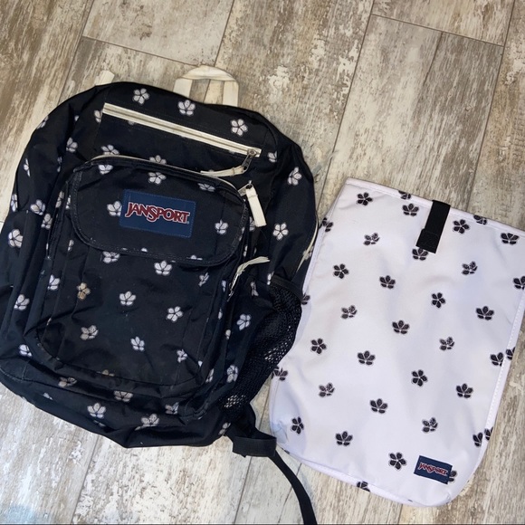 jansport cherry blossom backpack